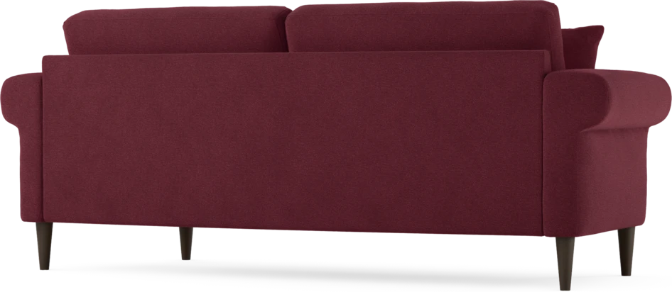 Eden - 2,5-sits soffa svängd - Röd