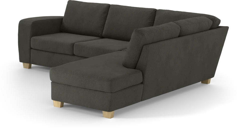 Friday - 2,5-sits soffa med divan höger - Grå