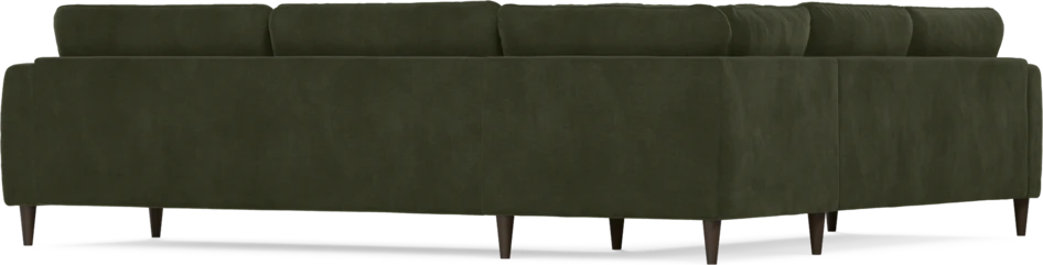 Bridge - Hörnsoffa, 2+3-sits - Grön