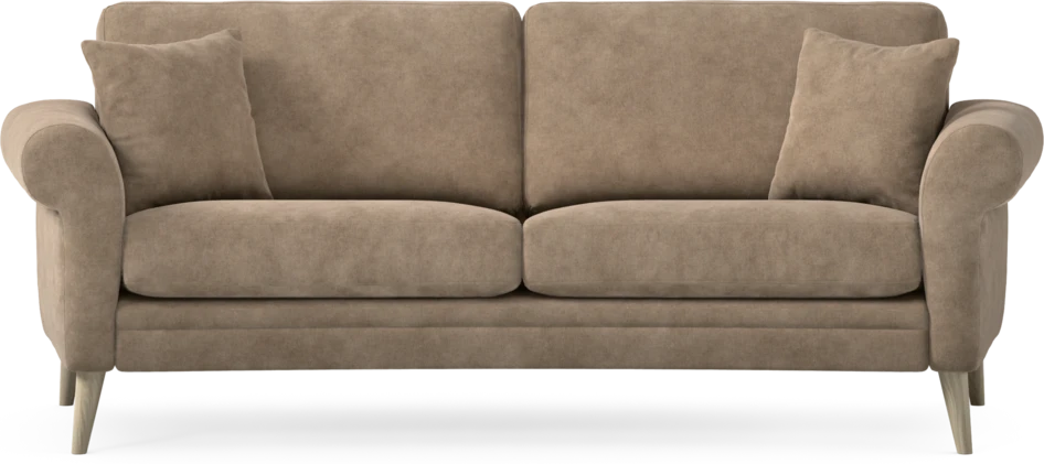 Eden - 2,5-sits soffa svängd - Beige