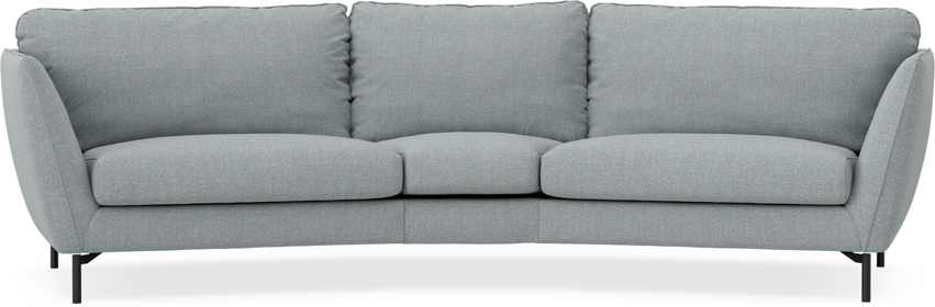 Madison - 3-sits soffa svängd, 90 cm - Turkos