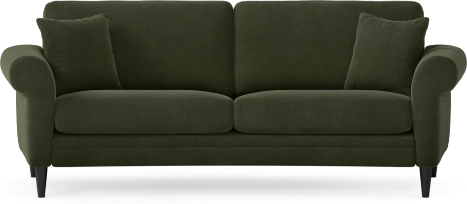 Eden - 2,5-sits soffa svängd - Grön