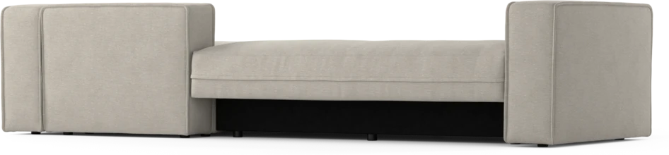 Ide - Bäddsoffa 3-sits med schäslong höger - Grå