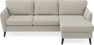 County - 3-sits soffa med flyttbar schäslong - Beige