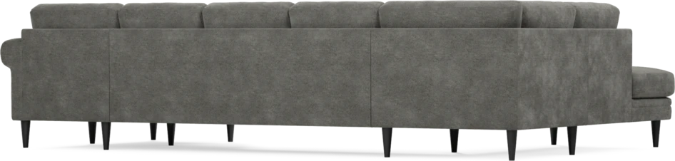Eden - 3-sits soffa med divan vänster och schäslong höger - Grå