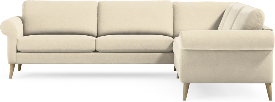 Bridge - Hörnsoffa, 3+3-sits - Beige