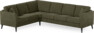 Eden - Hörnsoffa, 2+3-sits - Grön