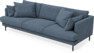 Harper - 4-sits soffa - Blå