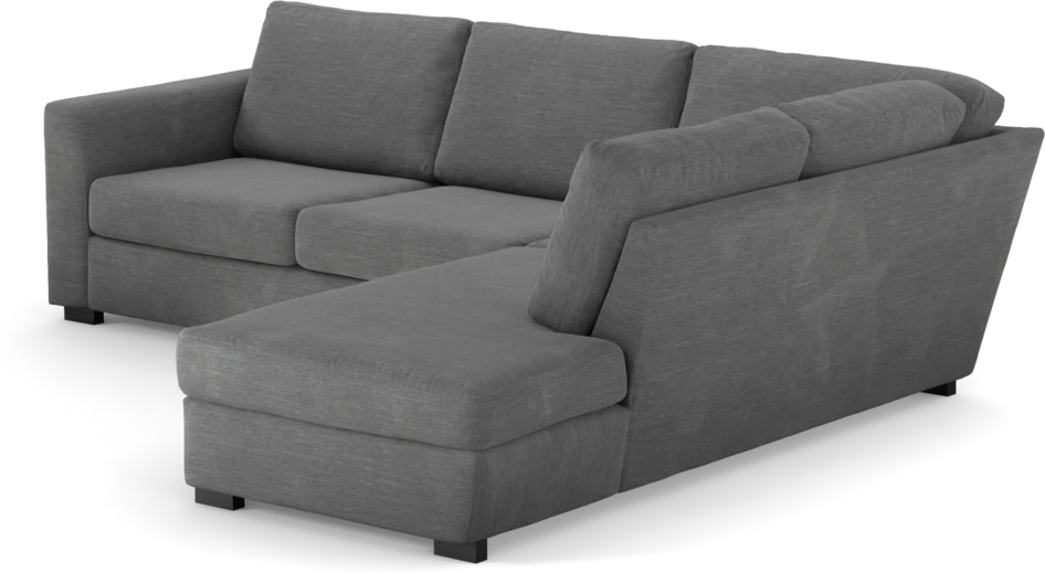 Friday - 2,5-sits soffa med divan höger - Grå
