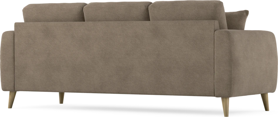 Eden - 3-sits soffa - Brun
