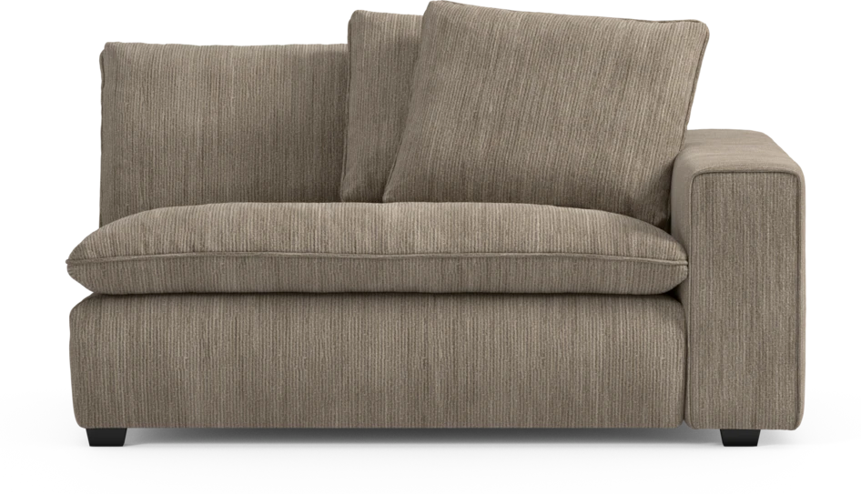 Bellora - 2-sits med armstöd höger - Beige