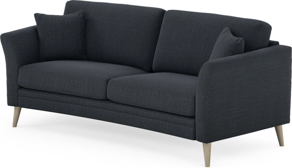 Eden - 2,5-sits soffa svängd - Blå