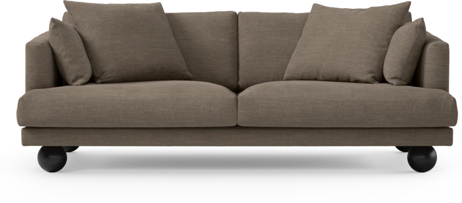Harper - 3-sits soffa - Brun