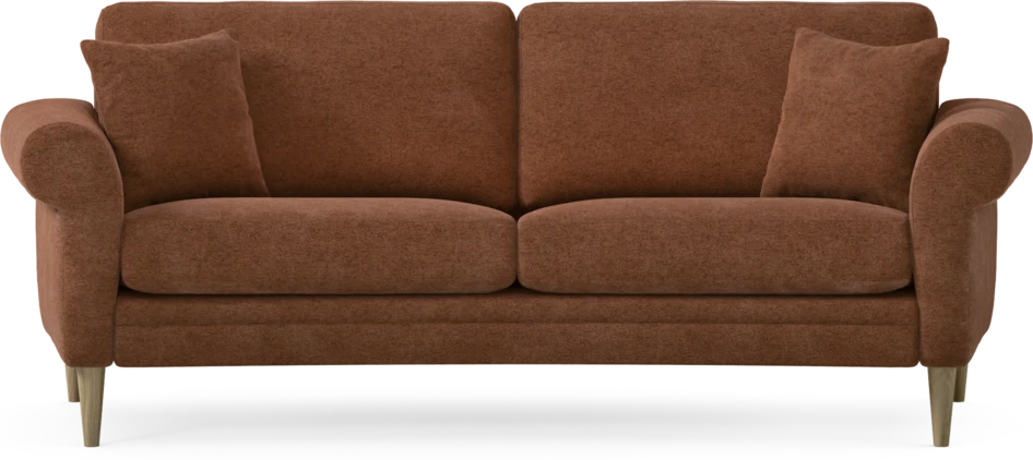 Eden - 2,5-sits soffa svängd - Orange