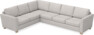 Friday - Hörnsoffa, 2+3-sits - Grå
