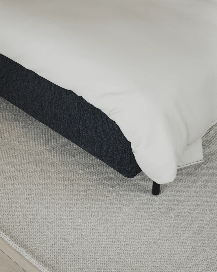 Delux Exclusive - Kontinentalsäng, enkelsäng 120 cm med bäddmadrass och sängben - inspiration