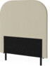 Roma Family slät - Sänggavel, 90-180 cm - Beige