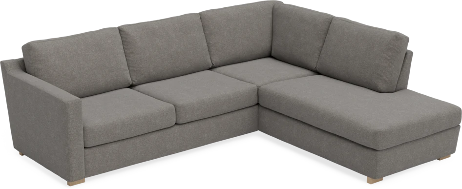 Friday - 2,5-sits soffa med divan höger - Grå