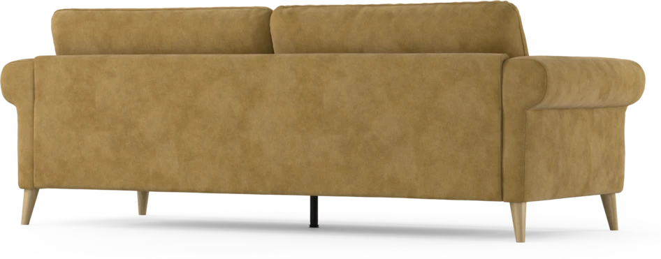 Bridge - 4-sits soffa - Gul