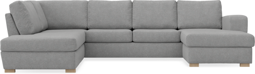 Friday - 3-sits soffa med divan vänster och schäslong höger - Grå