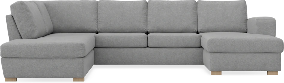 Friday - 3-sits soffa med divan vänster och schäslong höger - Grå