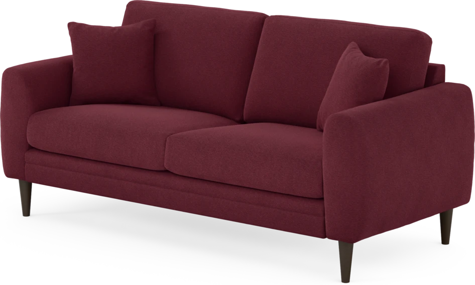 Eden - 2,5-sits soffa - Röd