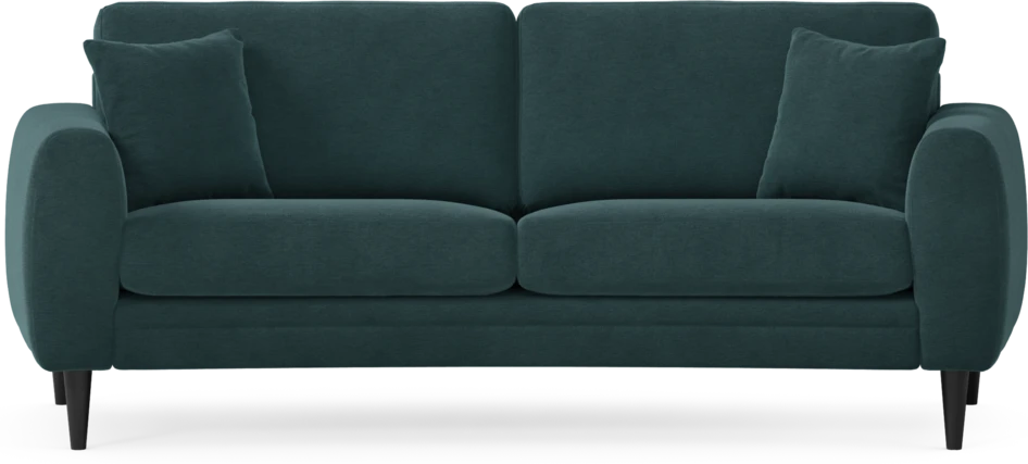 Eden - 2,5-sits soffa svängd - Blå