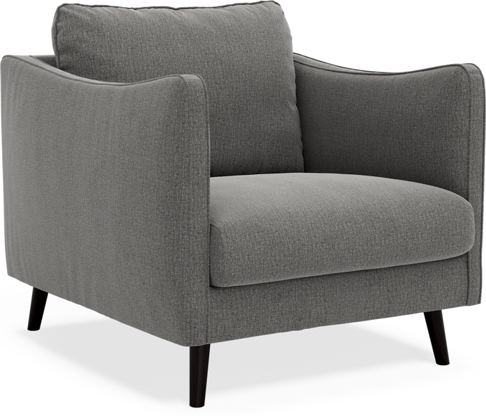 Madison Lux - Fåtölj, 70 cm - Grå