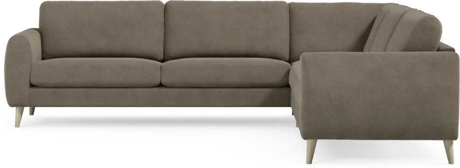Bridge - Hörnsoffa, 3+3-sits - Beige