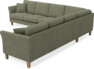 Eden - Hörnsoffa 3+3 - Grön