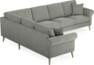 Eden - Hörnsoffa, 2+3-sits - Grå