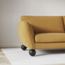 Madison - 3-sits soffa med divan vänster - Gul