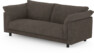 Cherrie - 2,5-sits soffa, hel dyna, fast klädsel - Brun
