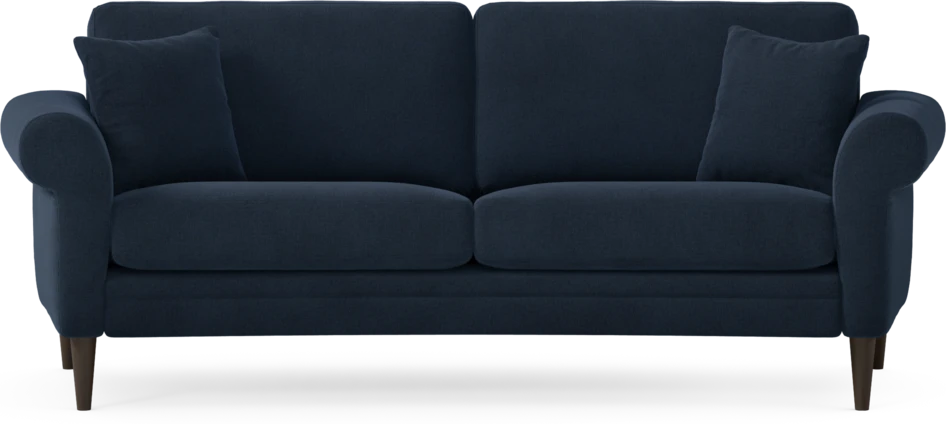 Eden - 2,5-sits soffa svängd - Blå