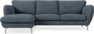 Madison Lux - 2-sits soffa med schäslong vänster - Vit
