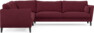 Winston - Hörnsoffa, 2+3-sits - Röd