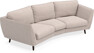 Madison - 3-sits soffa svängd, 70 cm - Beige