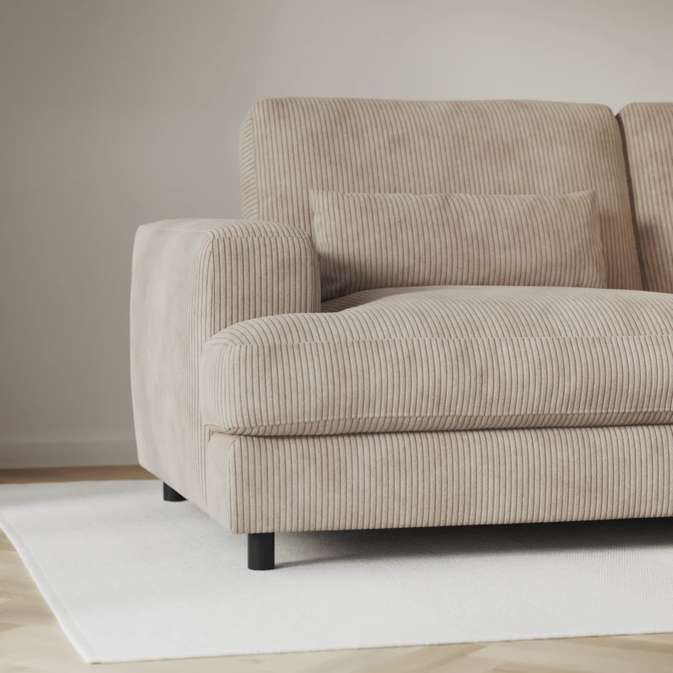 Noma - 3-sits soffa - Beige