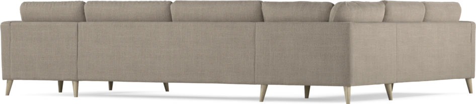 Bridge - Hörnsoffa, 2+3-sits med schäslong höger - Beige