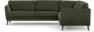 Bridge - Hörnsoffa, 3+2-sits - Grön