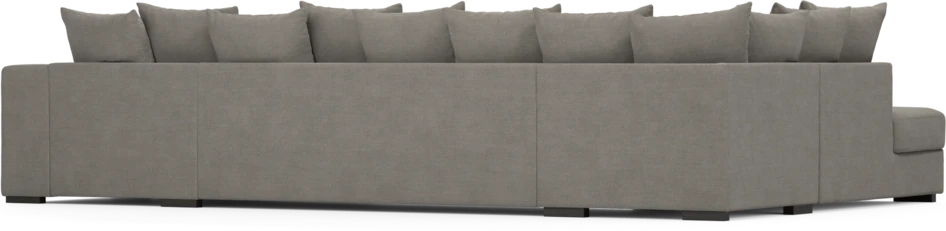 Town - 3-sits soffa med divan vänster och schäslong höger - Grå