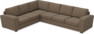 Friday - Hörnsoffa, 2+3-sits - Brun