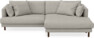 Harper - 4-sits med schäslong XL höger - Beige