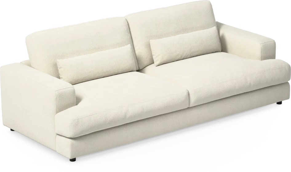 Noma - 4-sits soffa - Vit