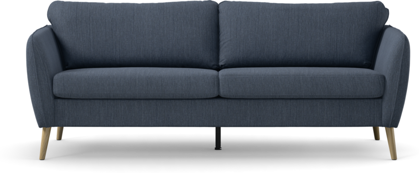County - 2,5-sits soffa - Blå