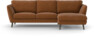 Madison - 2-sits soffa med schäslong höger - Orange