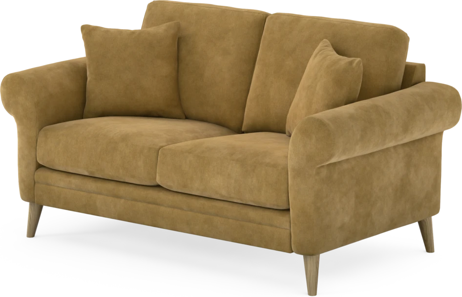 Eden - 2-sits soffa - Gul
