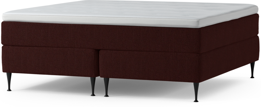 Delux Dream - Kontinentalsäng, dubbelsäng med bäddmadrass och sängben