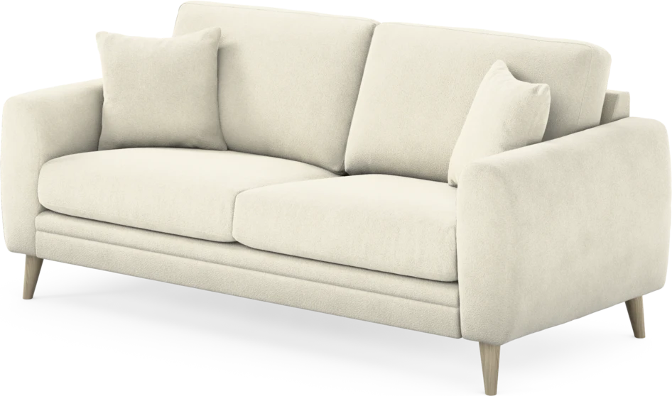 Eden - 2,5-sits soffa - Vit