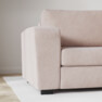 Friday - 3-sits soffa med schäslong höger - Rosa